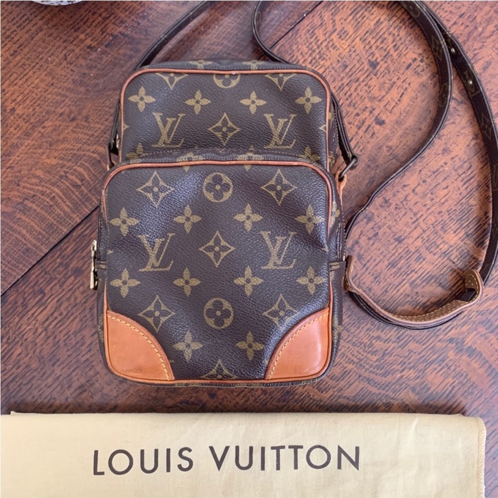 Louis Vuitton Brown Monogram Messenger Bag
